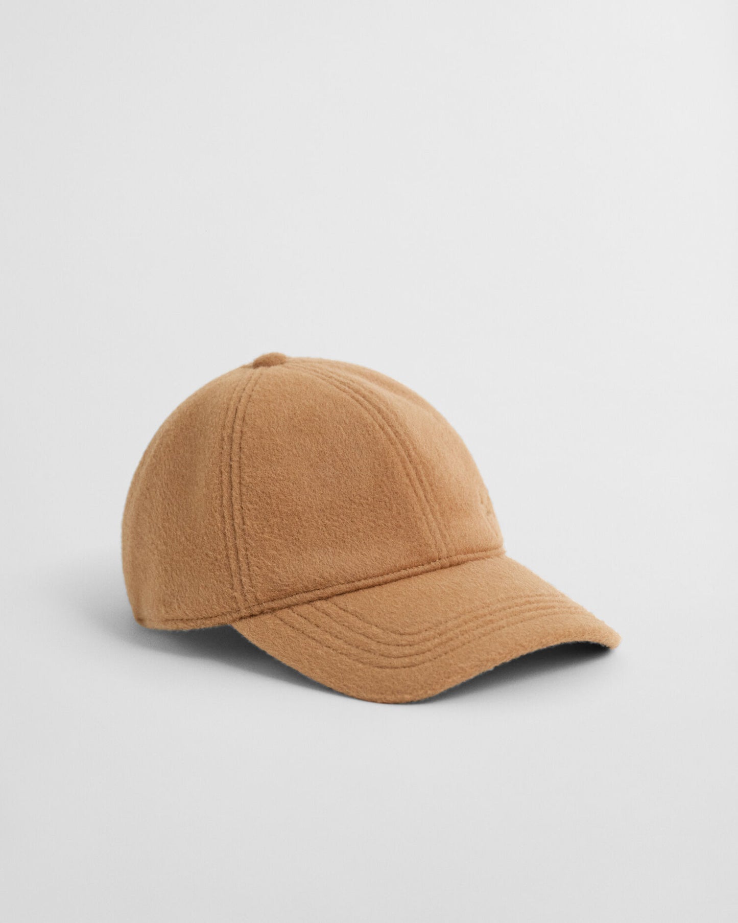 Casquette en melton lustré
