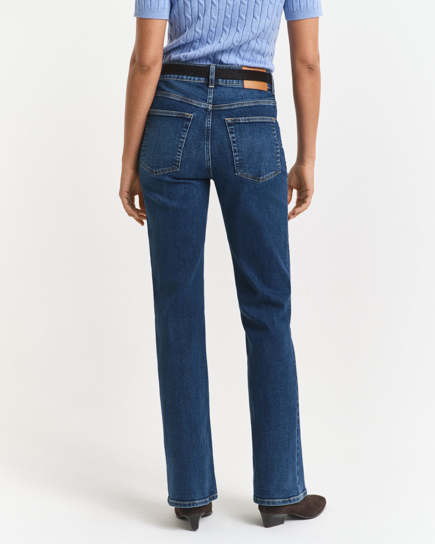 Slim Fit Schlagjeans