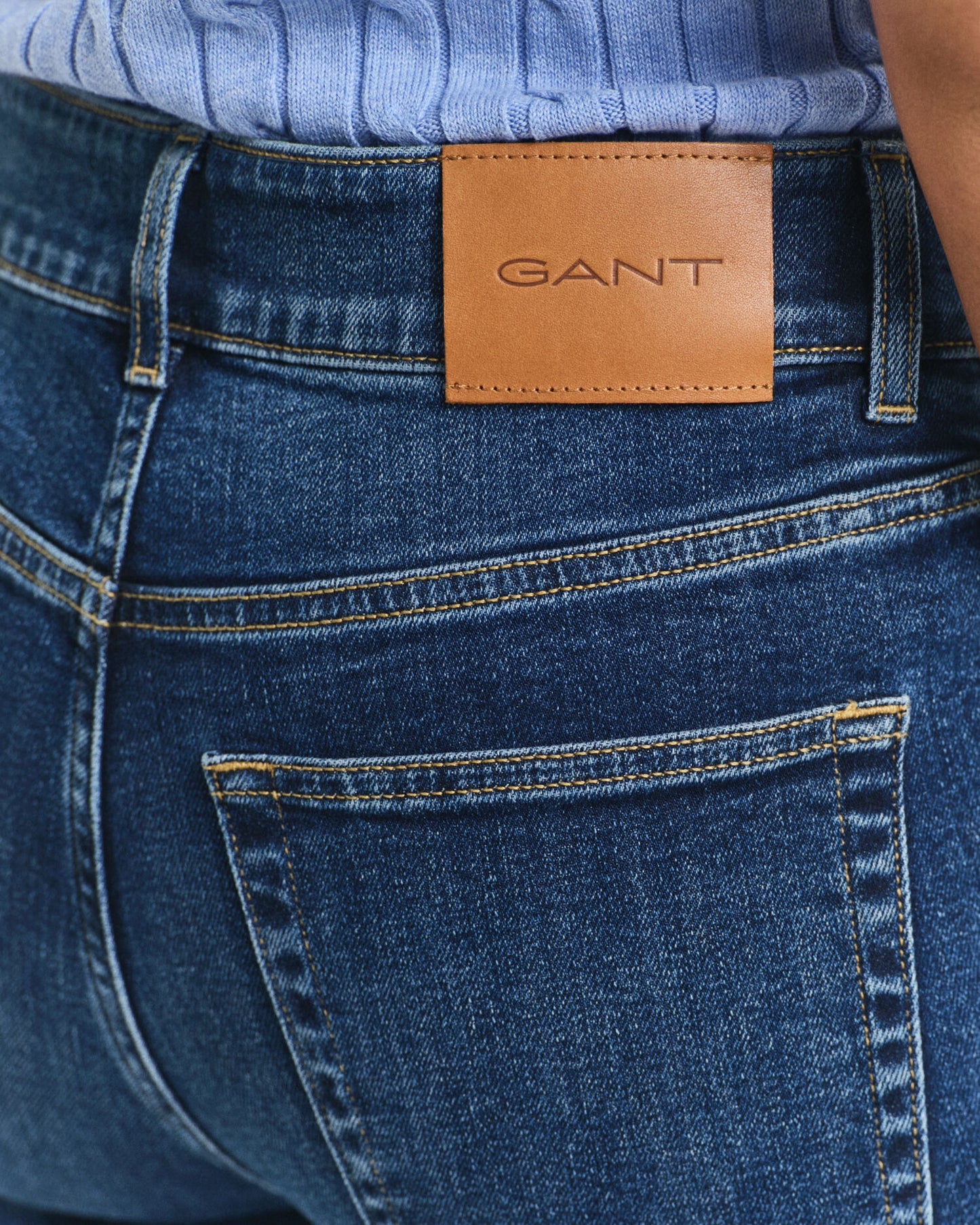 Slim Fit Schlagjeans