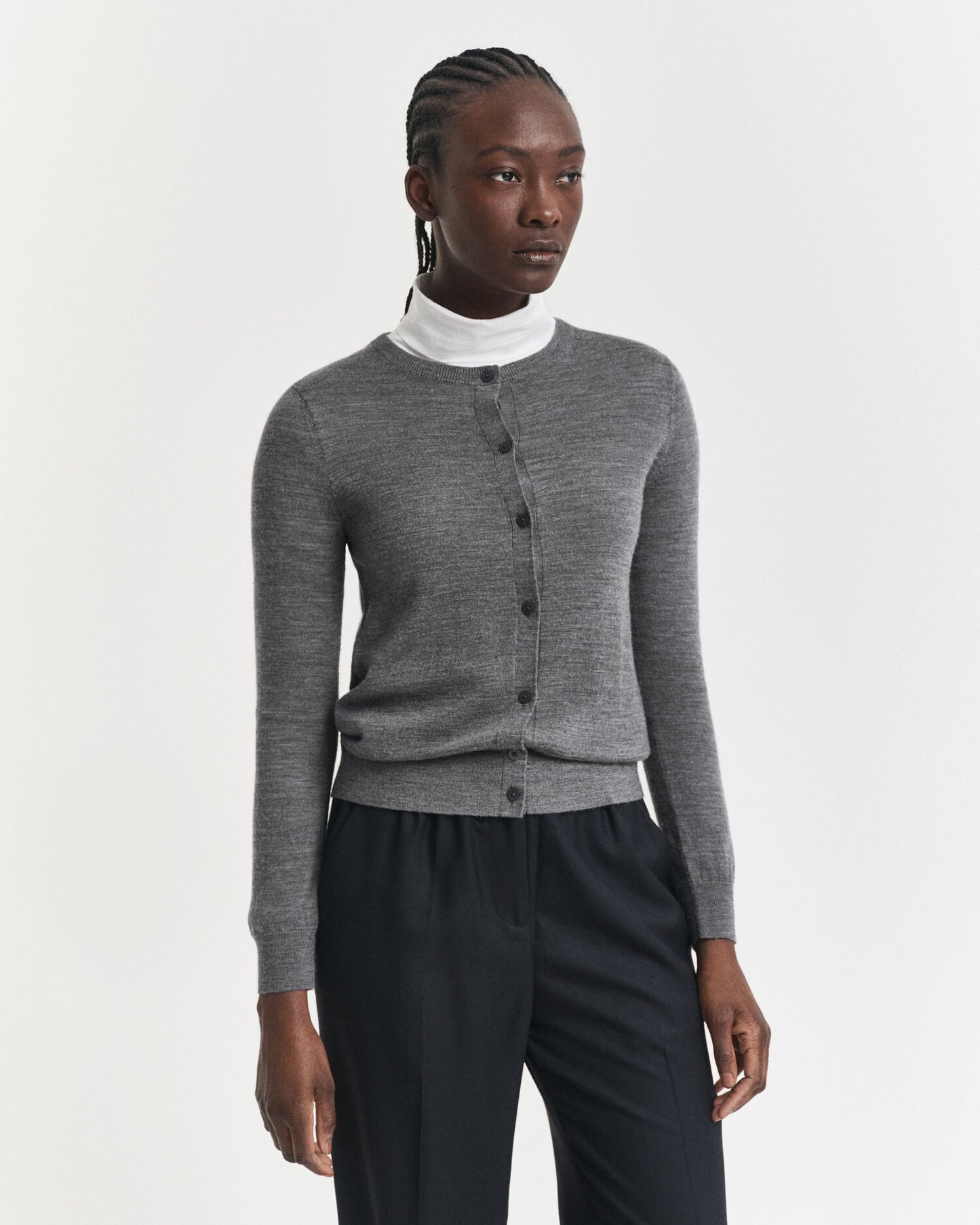 Cardigan aus extrafeiner Merinowolle