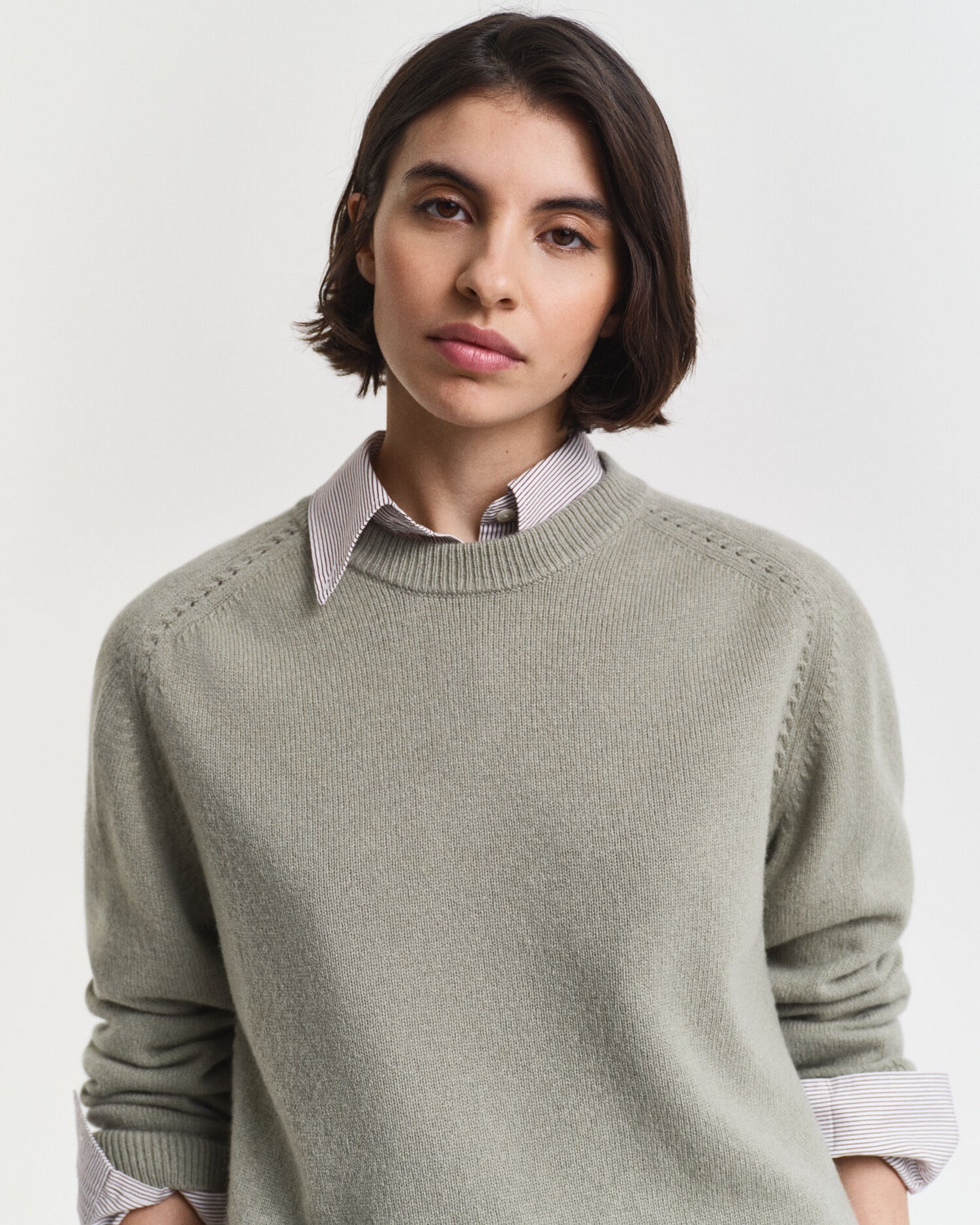 Pullover aus weicher Wolle mit Kaschmiranteil