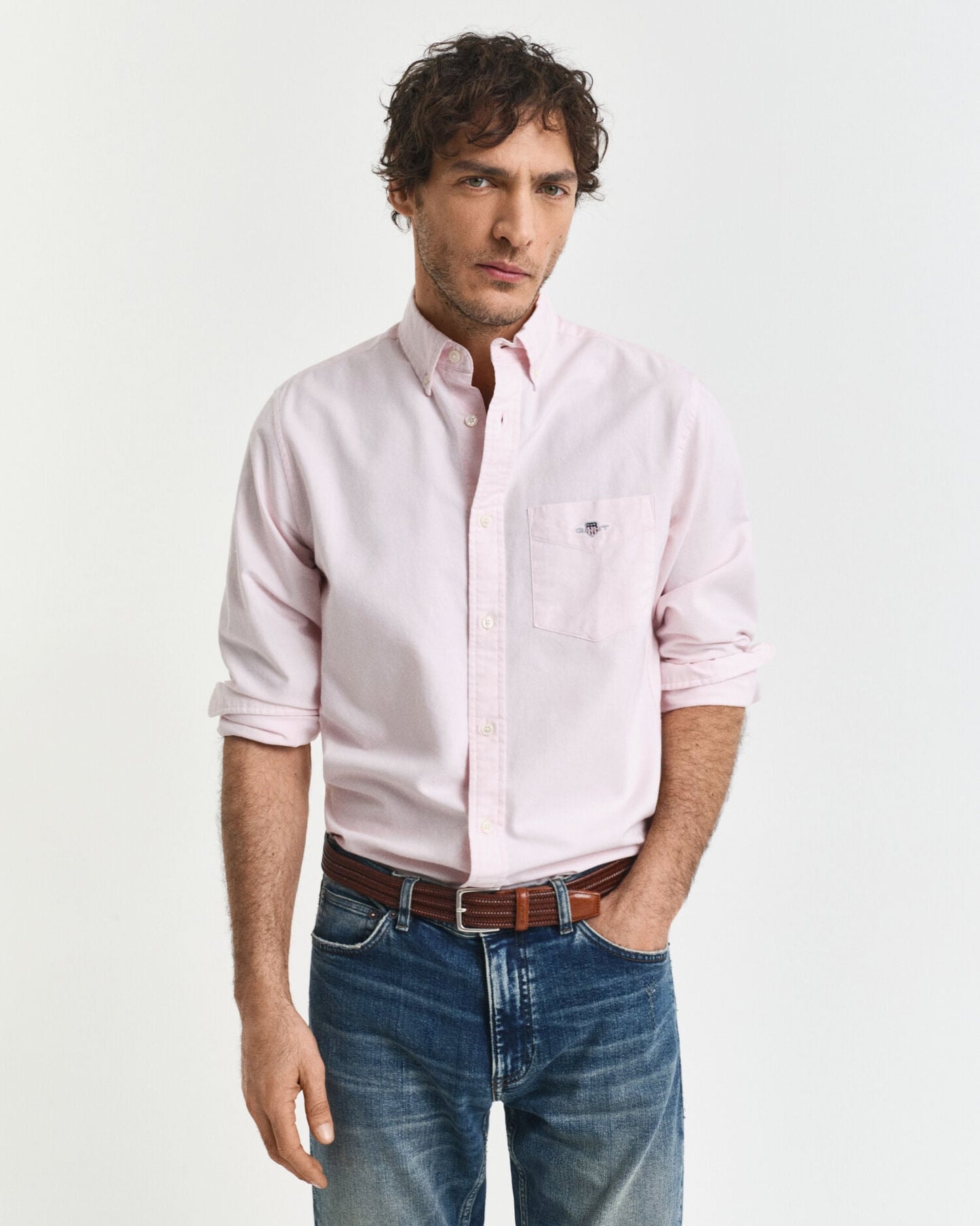 Regular Fit Klassisches Oxford-Hemd